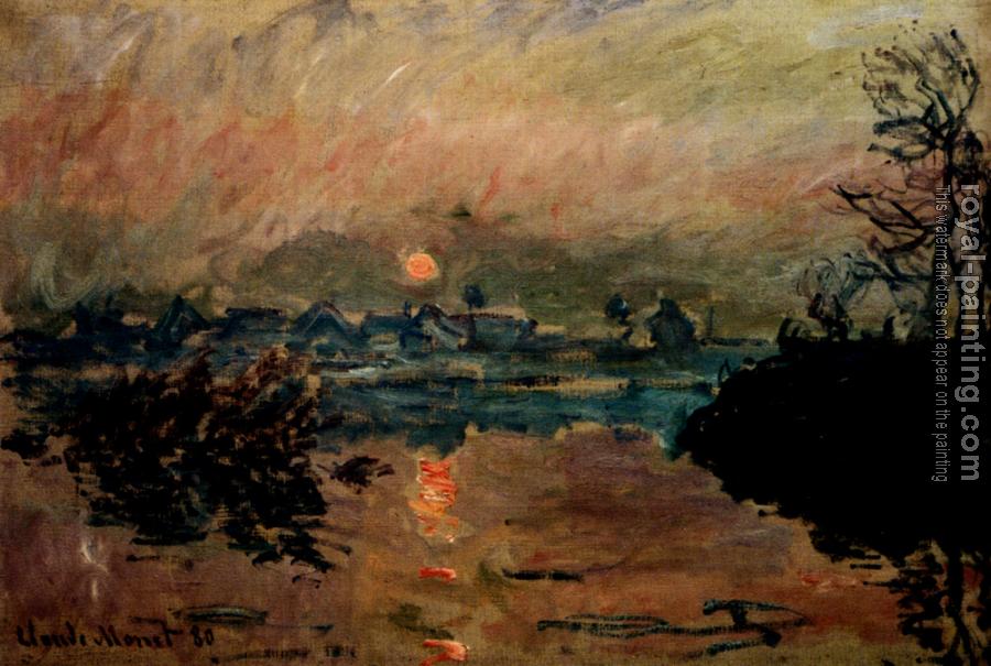Claude Oscar Monet : Sunset